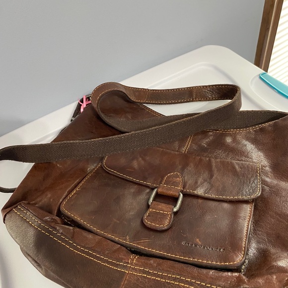 🖤Vintage Leather Jack George’s Handbag - Picture 5 of 9